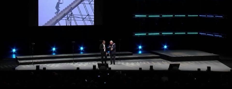 Revivez la célébration des athlètes olympiques 