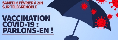 EVENEMENT ce SAMEDI à 21h - Vaccination Covid 19, Parlons-en !