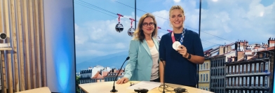 REPRISE OLYMPIQUE POUR LE JT
