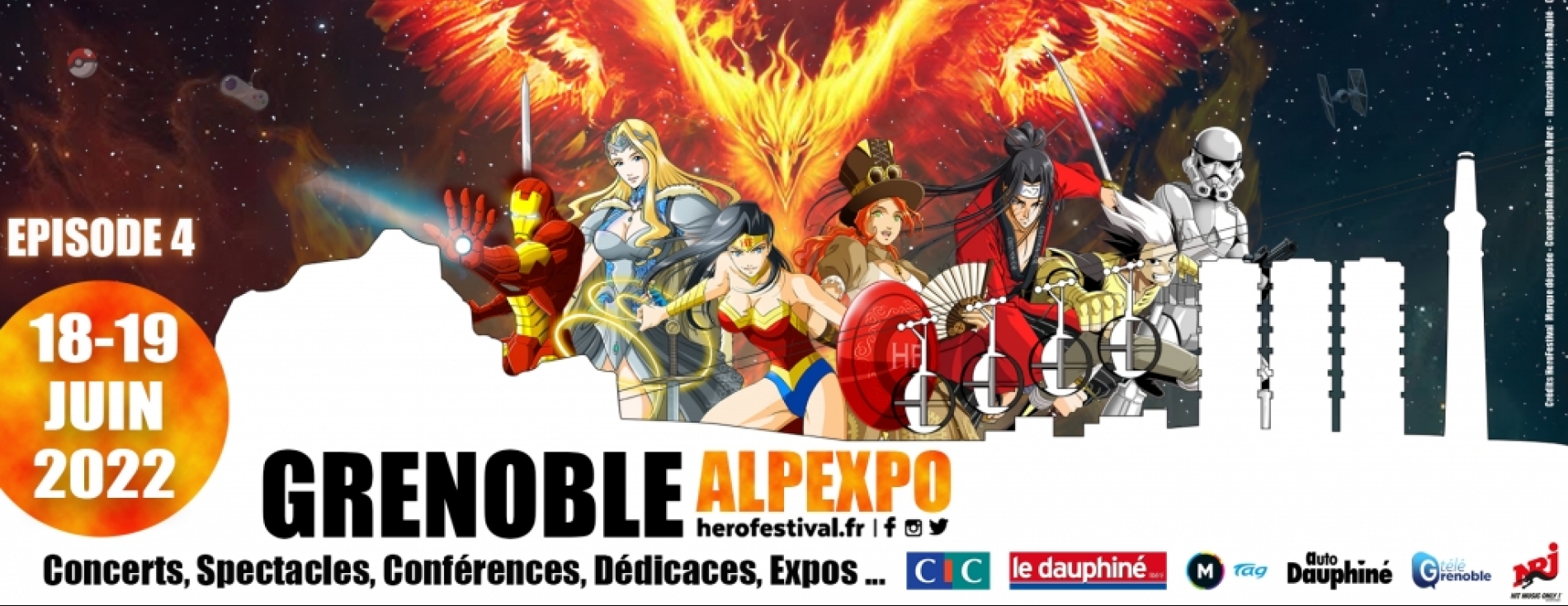 TéléGrenoble, partenaire du HeroFestival !