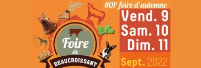 La foire de Beaucroissant de retour ! Si On Parlait 7/09