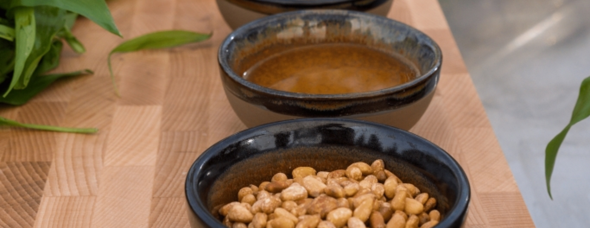 PÂTES À L' AIL DES OURS