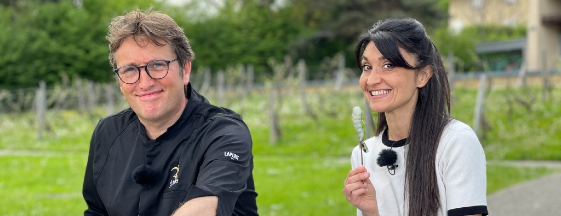 BEIGNETS DE GAMBAS VINAIGRETTE PASSION CUMIN CHATAIGNE