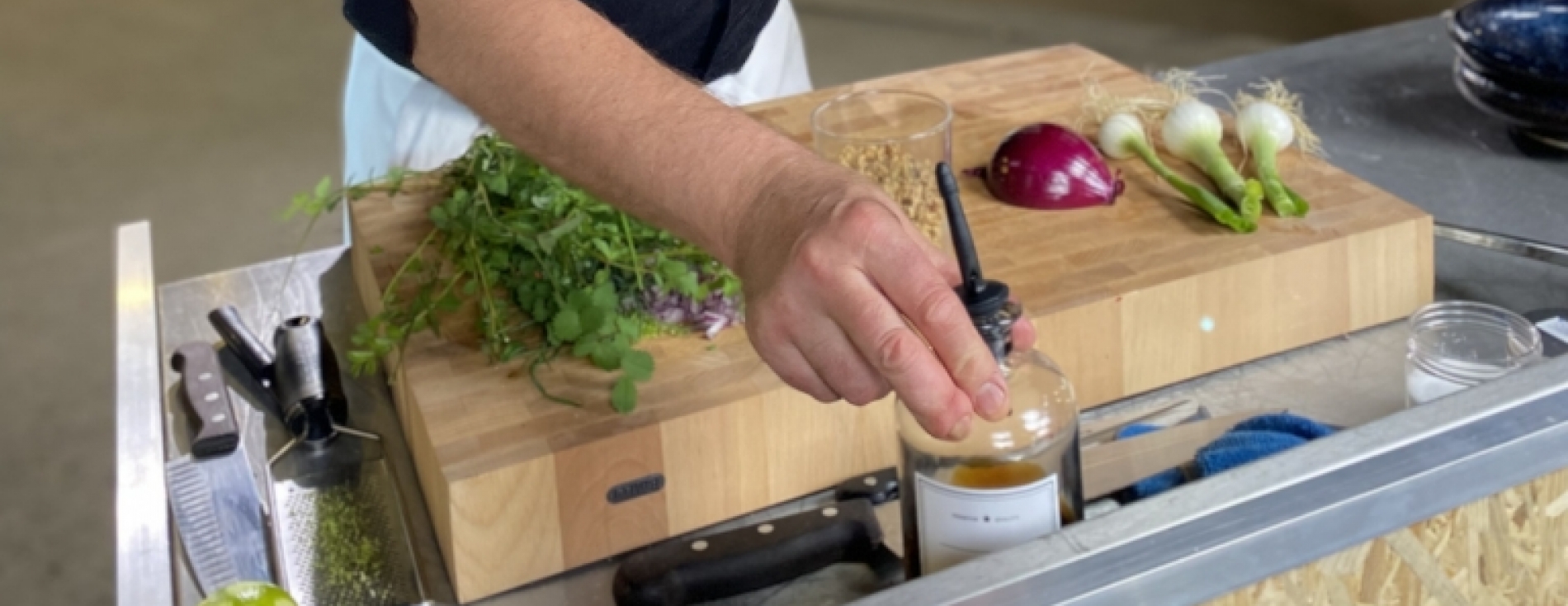 FRICASSÉE DE LÉGUMES SAUCE VERVEINE