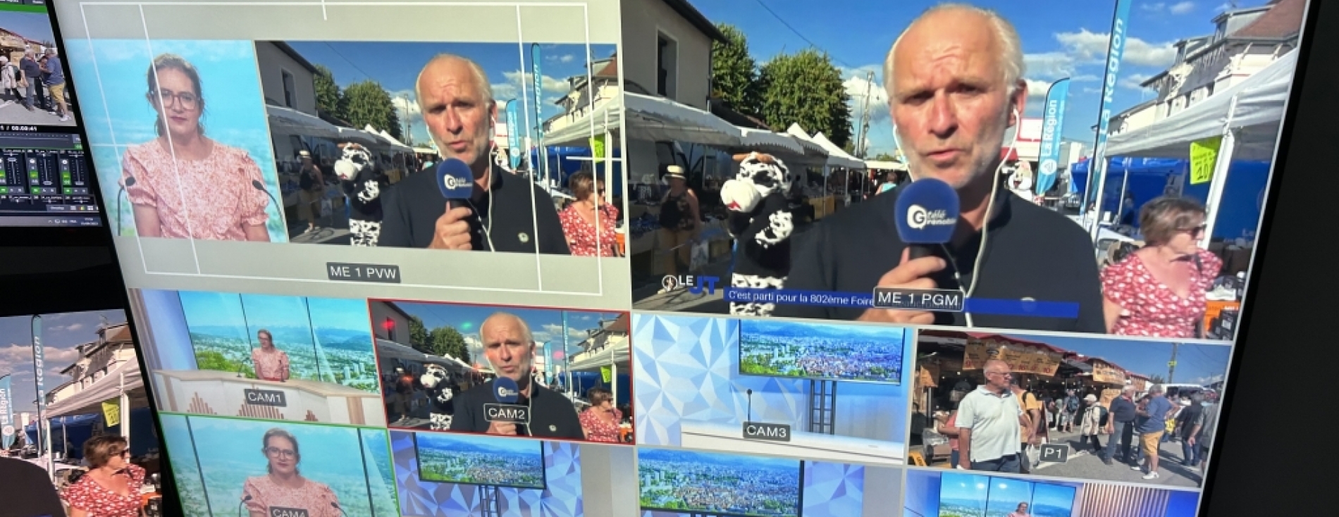 En duplex de la Beaucroissant dans le JT de vendredi