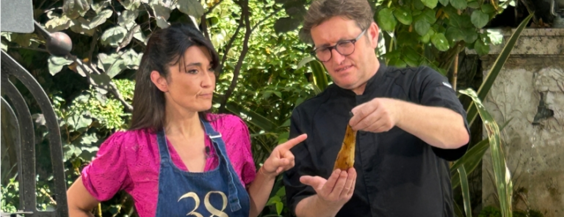 Aubergines Brûlées et Rognons au braséro dans "38 à Table" !