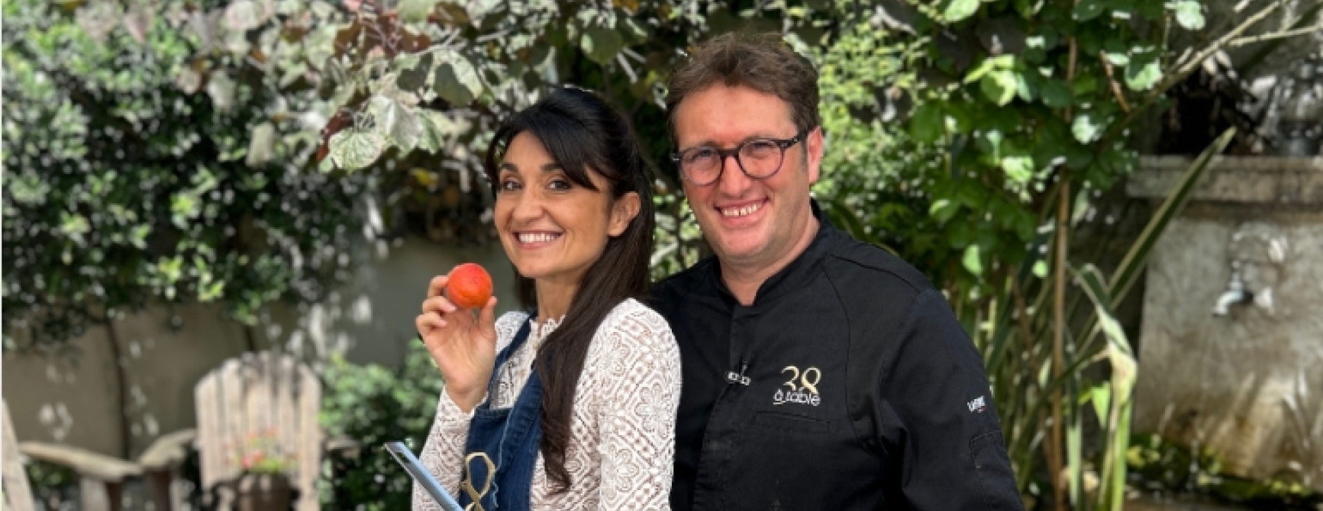 Sundae sauce caramel whisky & sa brochette d’abricot dans "38 à Table" !