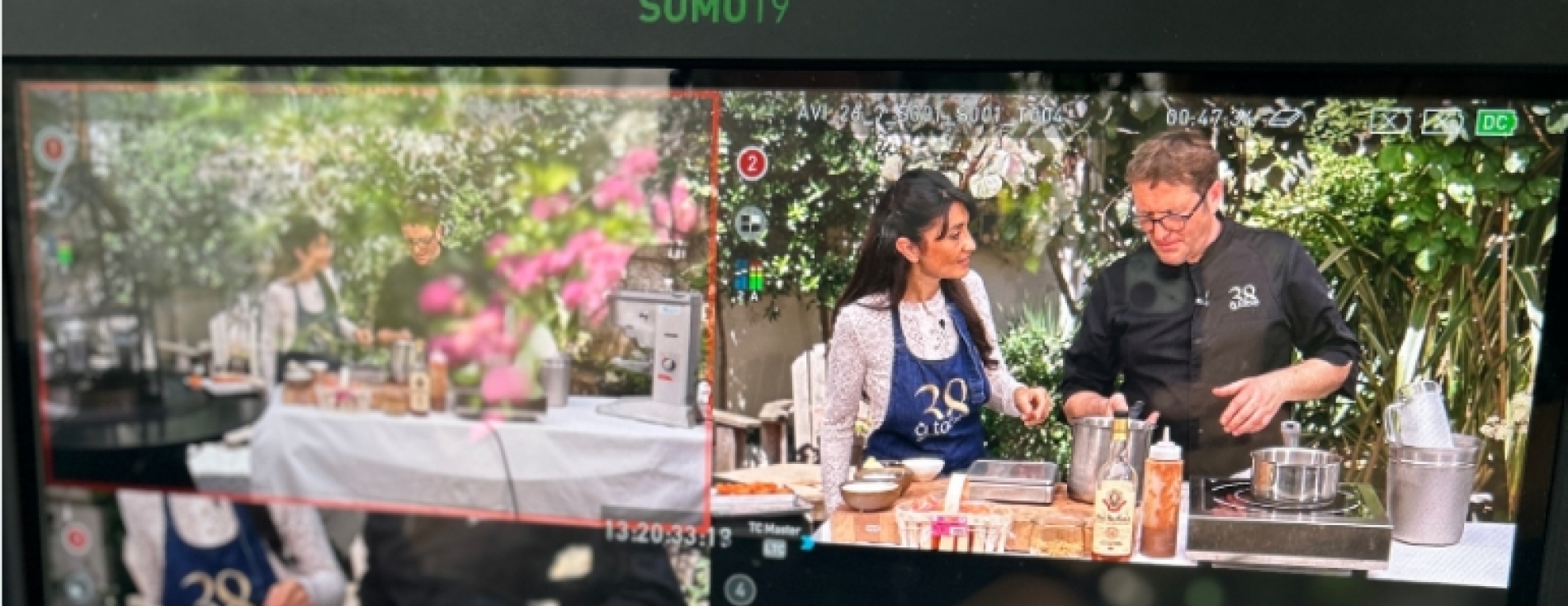 Sundae sauce caramel whisky & sa brochette d’abricot dans "38 à Table" !