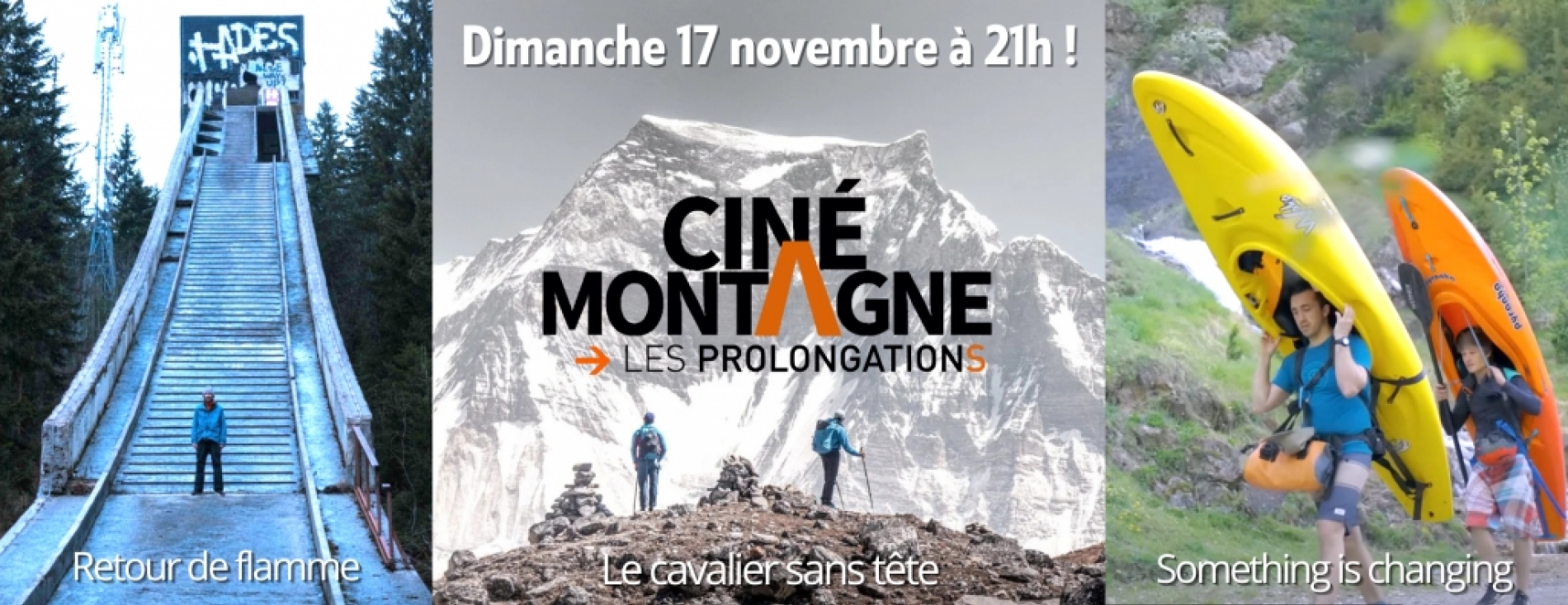 1ère soirée des prolongations des Rencontres Ciné Montagne ! 