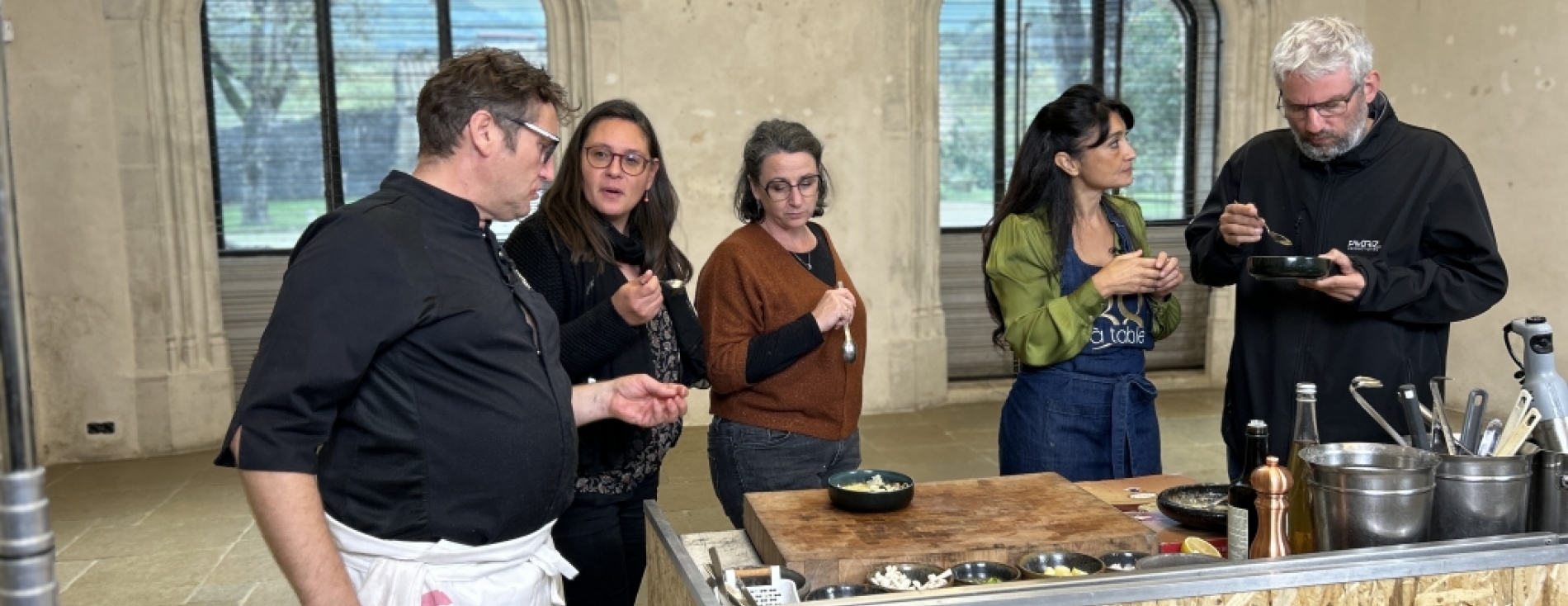 Ravioles au bouillon d’artichaut dans 38 à Table !