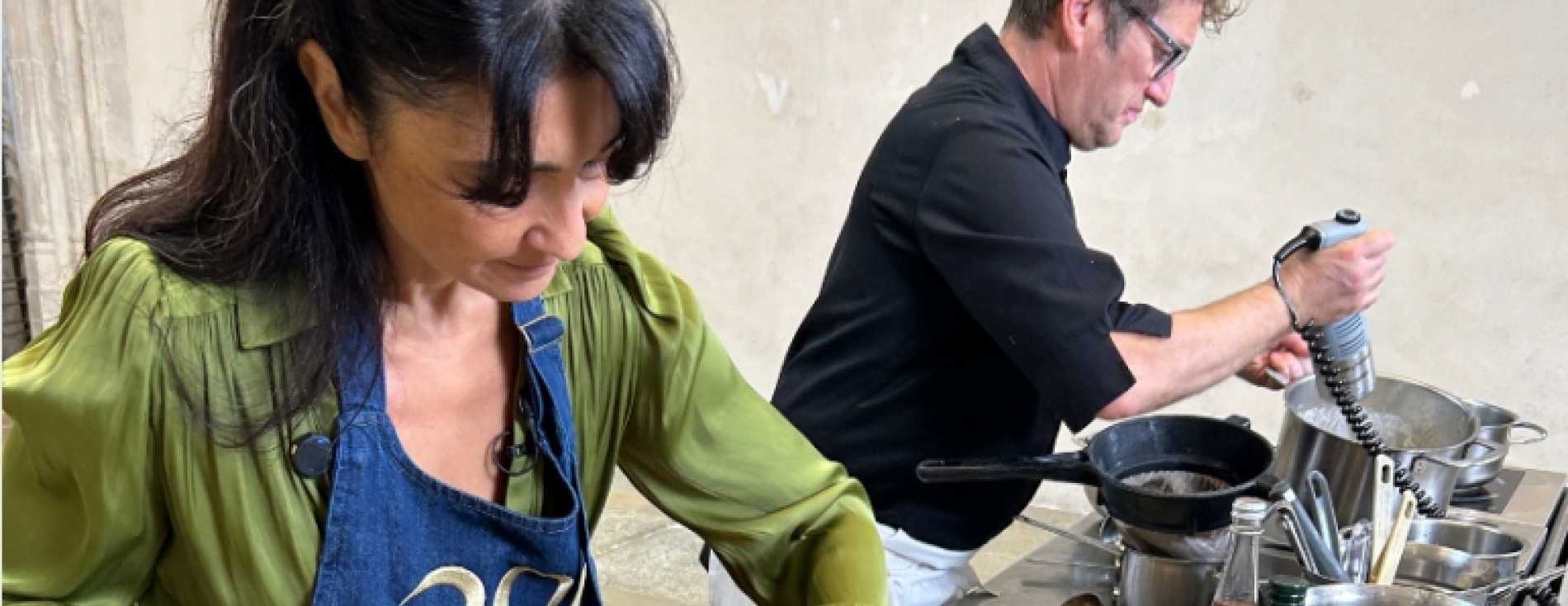 Ravioles au bouillon d’artichaut dans 38 à Table !