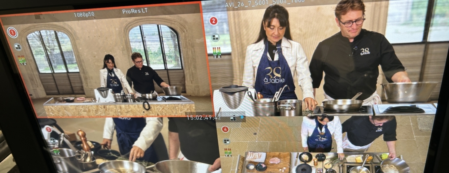 Côte de Veau en crumble de noix dans 38 à Table !