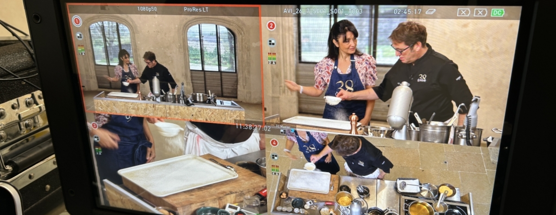 Les fameuses Pommes Dauphine dans "38 à Table" !